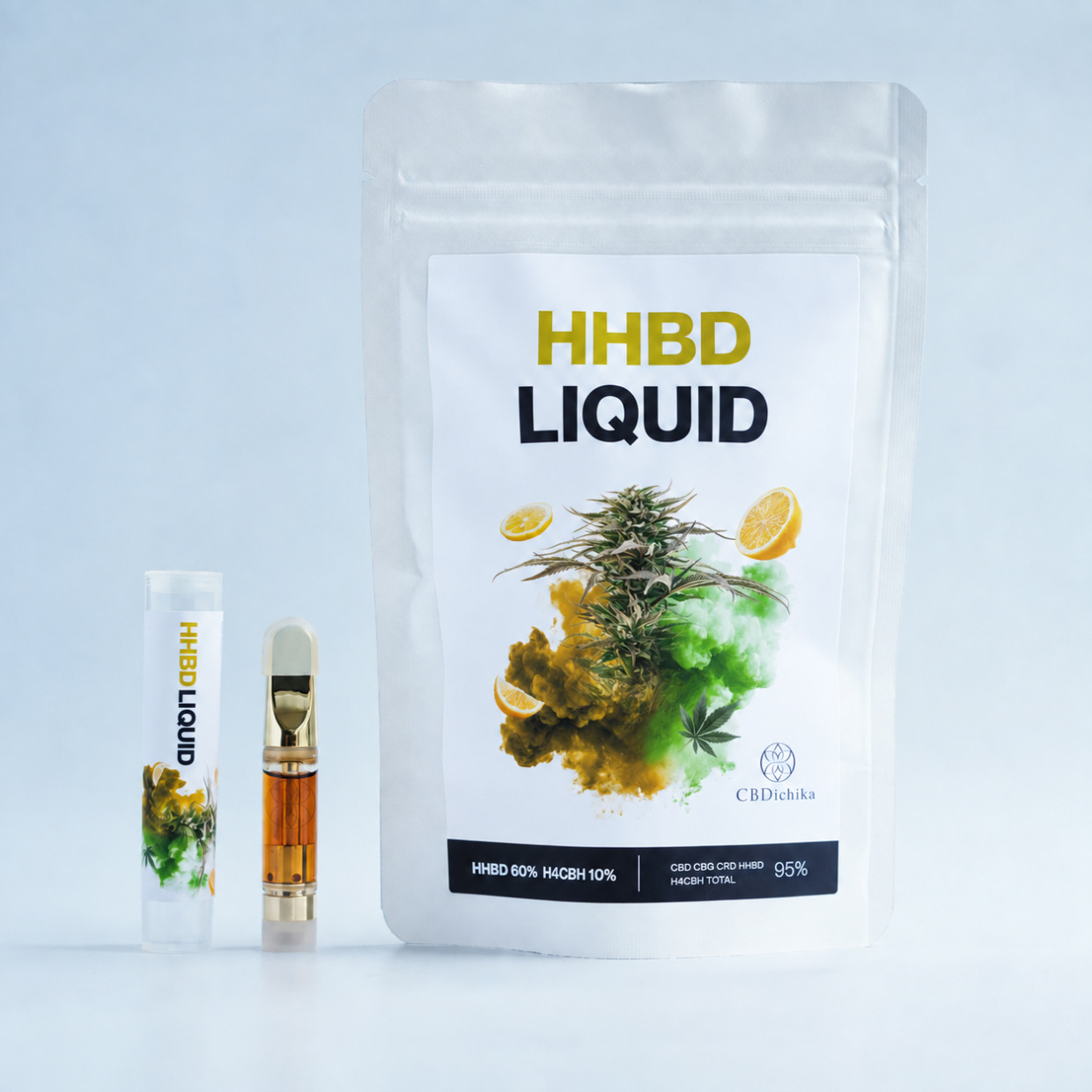 【HHBDリキッド】HHBD60% H4CBH10% 麻由来テルペン CRD CBD CBG配合 CBDichika