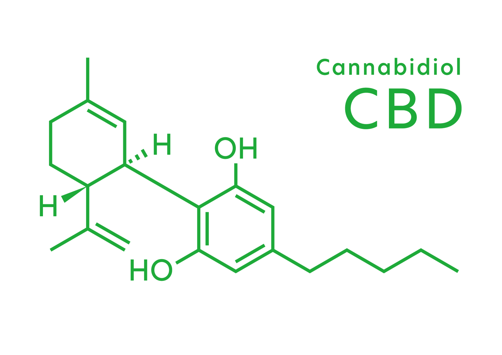 カンナビノイドの種類のイメージ図