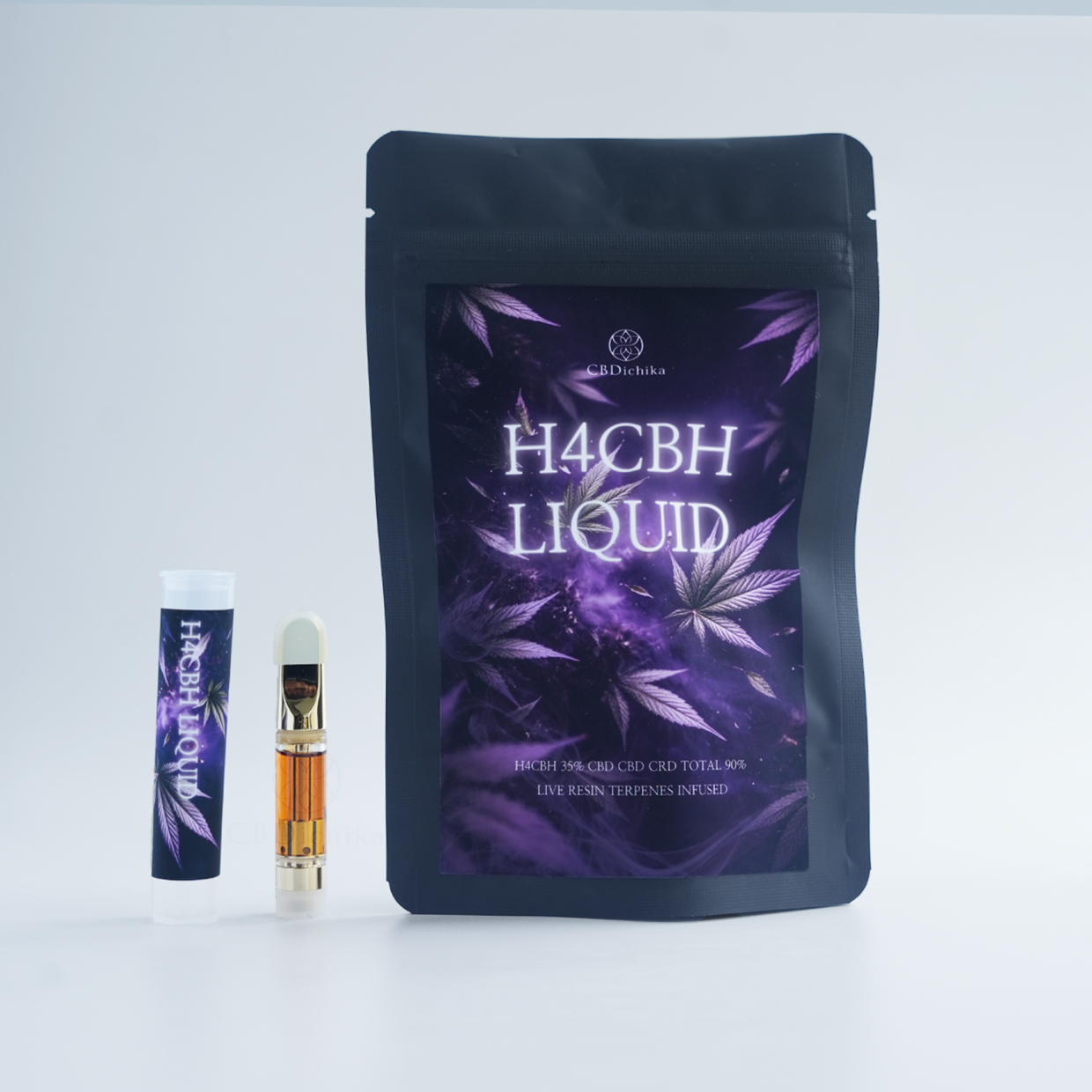 【H4CBHリキッド】麻由来テルペン H4CBH35%  CRD CBD CBG95%配合 CBDichika